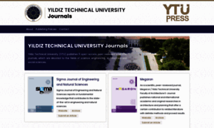 Journals.yildiz.edu.tr thumbnail