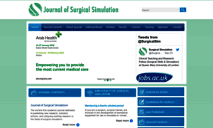Journalsurgicalsimulation.com thumbnail