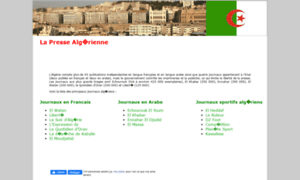 Journauxalgeriens.fr thumbnail