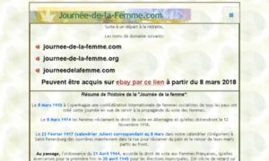 Journee-de-la-femme.org thumbnail