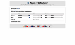 Journeycalculator.com thumbnail