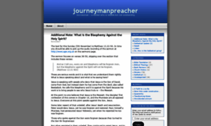 Journeymanpreacher.wordpress.com thumbnail