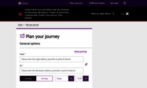 Journeyplanner.networkwestmidlands.com thumbnail