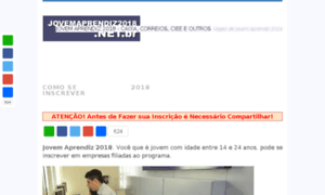 Jovemaprendiz2018.net.br thumbnail