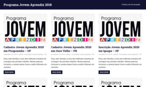 Jovemaprendiz2018.site thumbnail