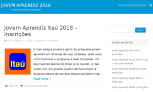 Jovemaprendizvagas2018.com thumbnail