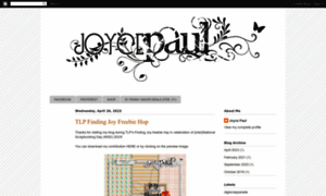 Joycepauldesigns.blogspot.com thumbnail