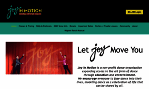 Joyinmotiondance.org thumbnail