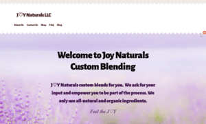 Joynaturalsllc.com thumbnail