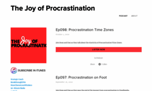 Joyofprocrastination.com thumbnail