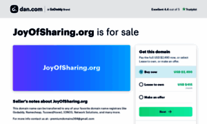 Joyofsharing.org thumbnail