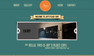 Joysplacecafe.com thumbnail