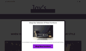 Joysusedfurniture.com thumbnail