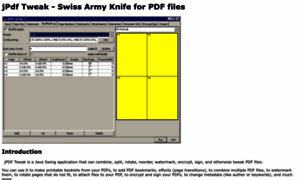 Jpdftweak.sourceforge.net thumbnail