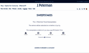 Jpetermansweepstakes.com thumbnail