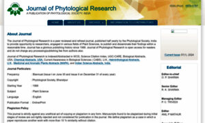 Jphytolres.org thumbnail