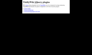 Jquery.tiddlywiki.org thumbnail