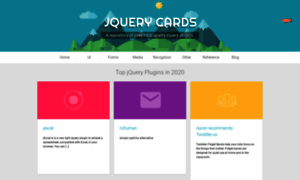 Jquerycards.com thumbnail