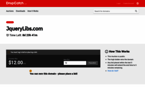 Jquerylibs.com thumbnail