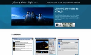 Jqueryvideolightbox.com thumbnail