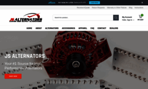 Js-alternators.com thumbnail