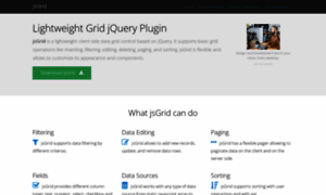 Js-grid.com thumbnail