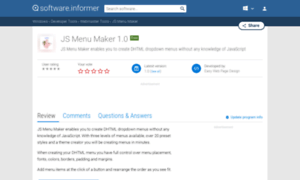 Js-menu-maker.software.informer.com thumbnail