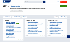 Jsf.zeef.com thumbnail