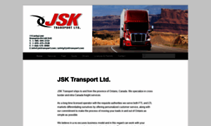 Jsktransport.com thumbnail