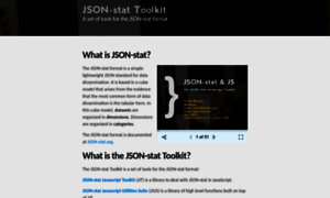 Json-stat.com thumbnail
