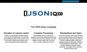 Jsoniq.org thumbnail