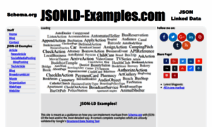 Jsonld-examples.com thumbnail