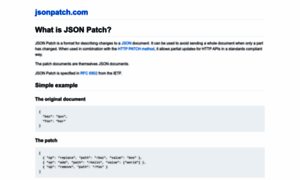 Jsonpatch.com thumbnail