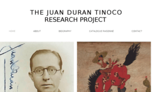 Juandurantinocoresearchproject.com thumbnail