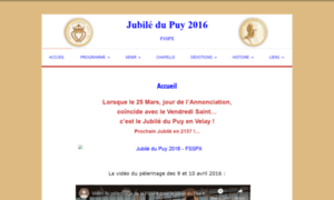 Jubiledupuy2016-fsspx.fr thumbnail