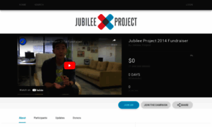 Jubileeproject2014.causevox.com thumbnail