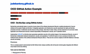 Judebantony.github.io thumbnail
