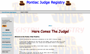 Judgeregistry.com thumbnail