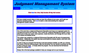 Judgmentmanagementsystem.info thumbnail