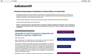 Judicatura101.blogspot.com thumbnail