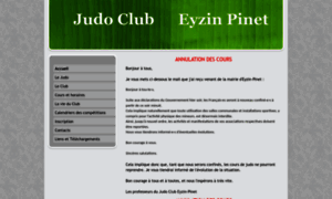 Judoclubeyzinpinet.jimdo.com thumbnail