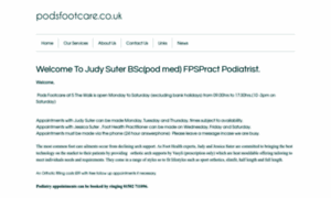 Judysuterchiropodist.co.uk thumbnail