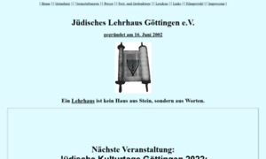 Juedisches-lehrhaus-goettingen.de thumbnail