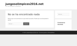 Juegosolimpicos2016.net thumbnail
