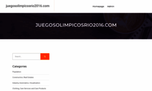 Juegosolimpicosrio2016.com thumbnail