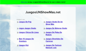 Juegosunshowmas.net thumbnail