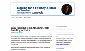 Jugglefit.wordpress.com thumbnail