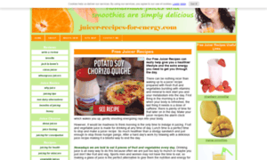 Juicer-recipes-for-energy.com thumbnail