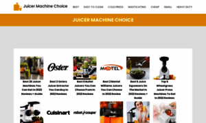 Juicermachinechoice.com thumbnail