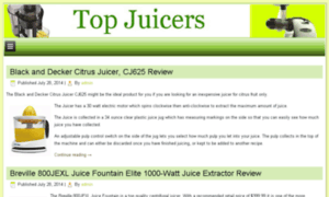 Juicers.cbmarketing.co.uk thumbnail